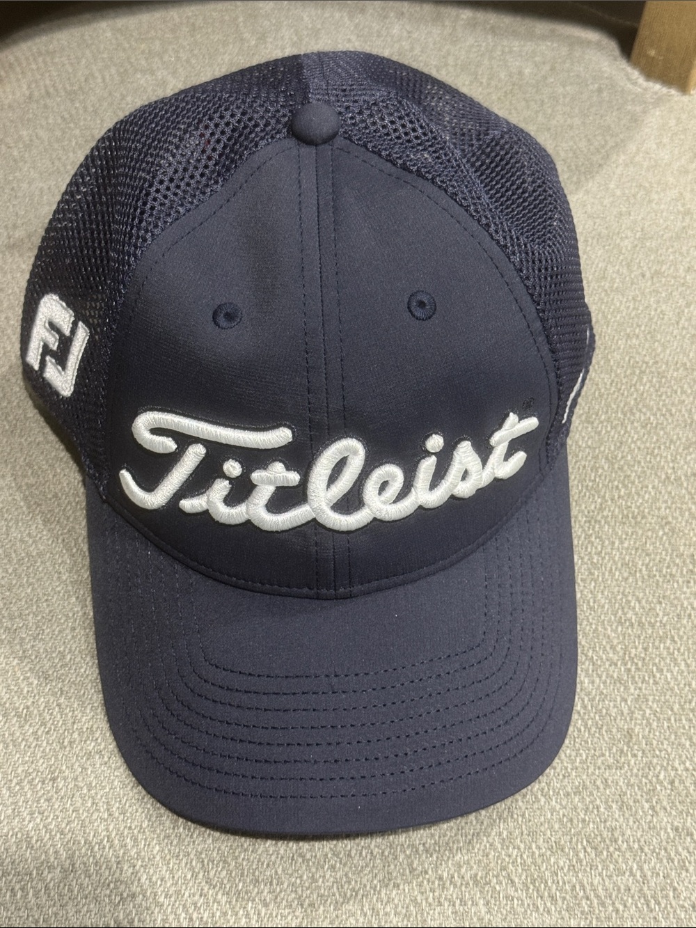 Titleist Navy Cap with White Script Logo